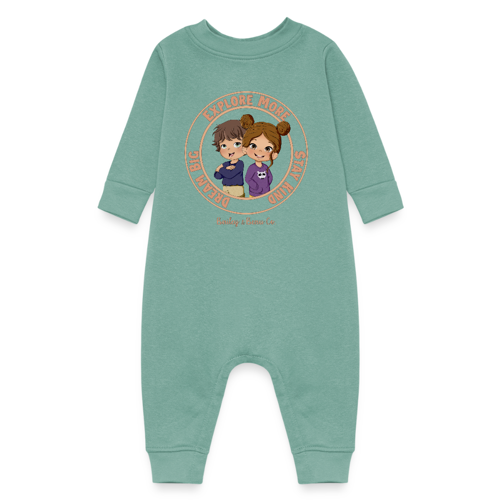 Bailey and Beau Life Baby Sleeper - saltwater