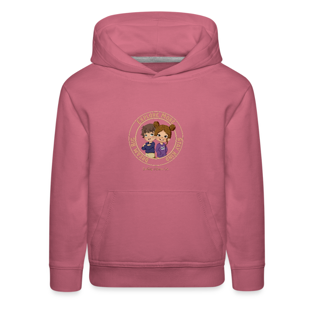 Bailey and Beau Life Kids’ Premium Hoodie - mauve