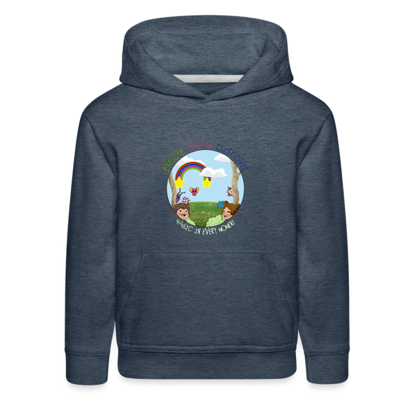Explore Dream Discover Kids‘ Premium Hoodie