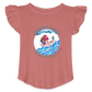 Adventure Unfolds Flutter T-Shirt - mauve