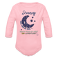 Journey of Dreams Organic Long Sleeve Onesie - light pink