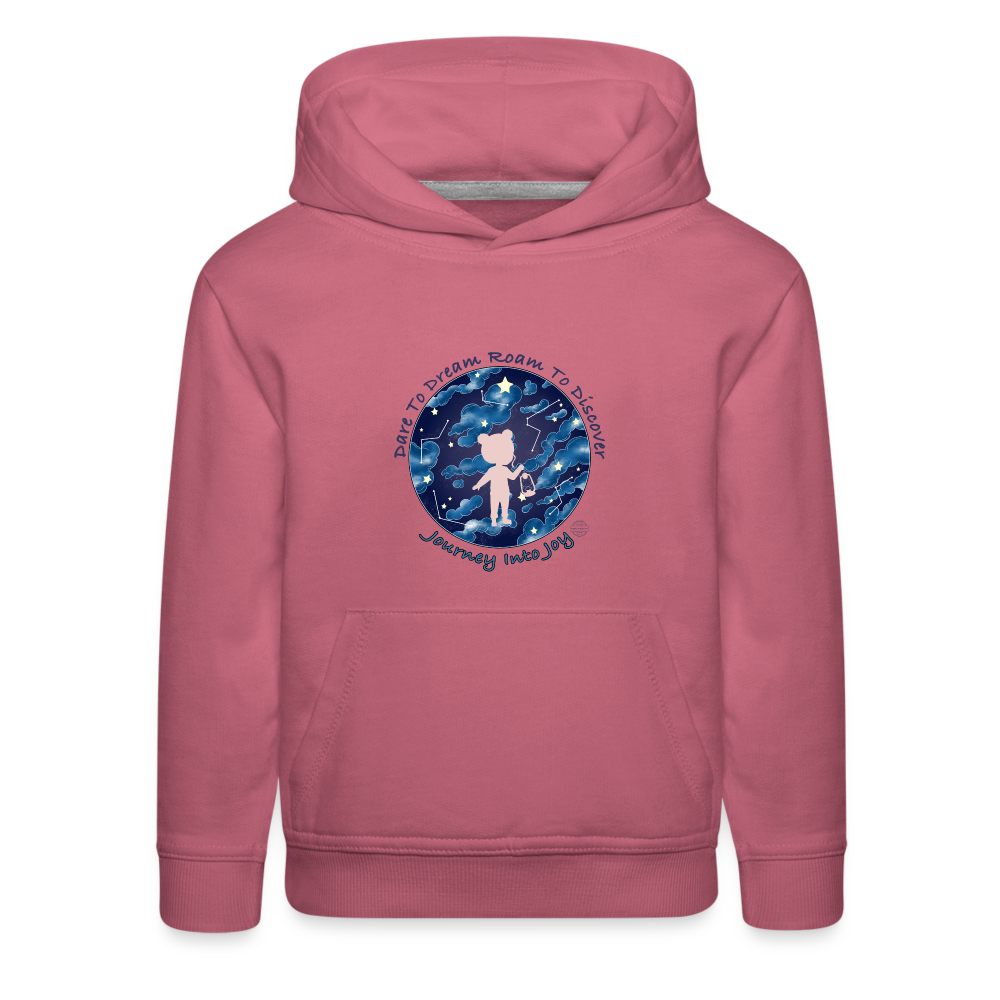 Journey into Joy Girls' Premium Hoodie - mauve