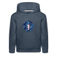 Journey into Joy Girls' Premium Hoodie - heather denim
