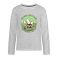 Wild Heart, Gentle Steps Kids' Premium Long Sleeve T-Shirt - heather gray