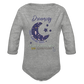 Journey of Dreams Organic Long Sleeve Onesie - heather grey