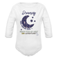 Journey of Dreams Organic Long Sleeve Onesie - white