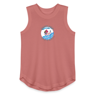 Adventure Unfolds Girls Relaxed Tank Top - mauve