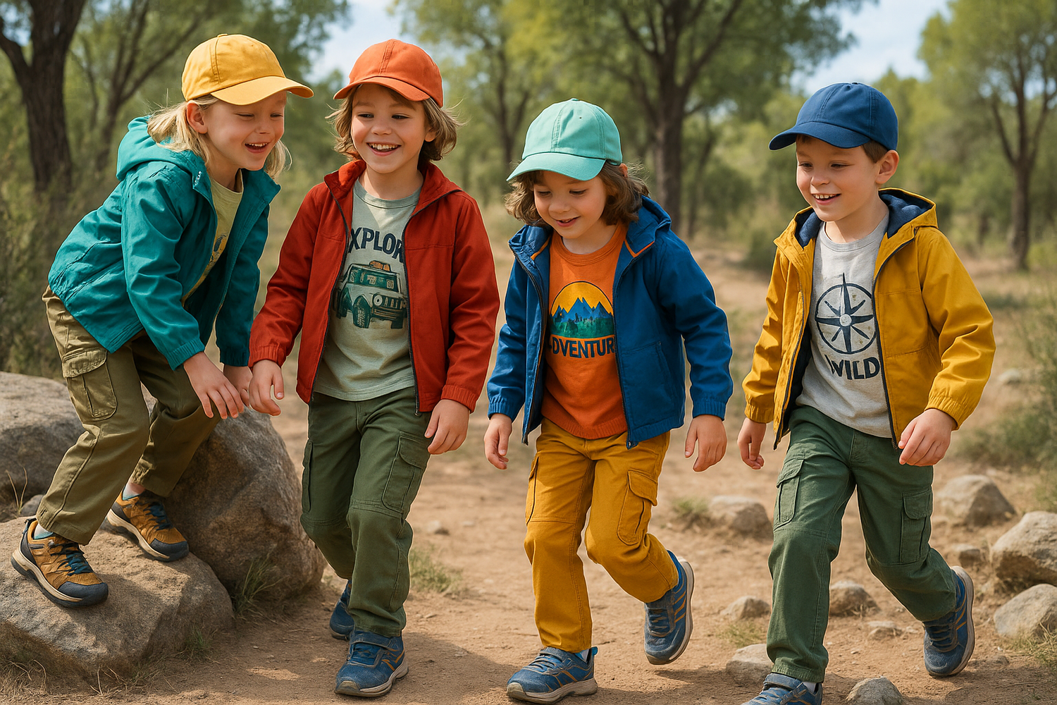 kids wearing Cloths. That are Made for Childhood Adventures